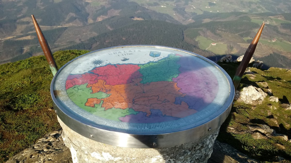 Udalaitz (1120m) mahaia