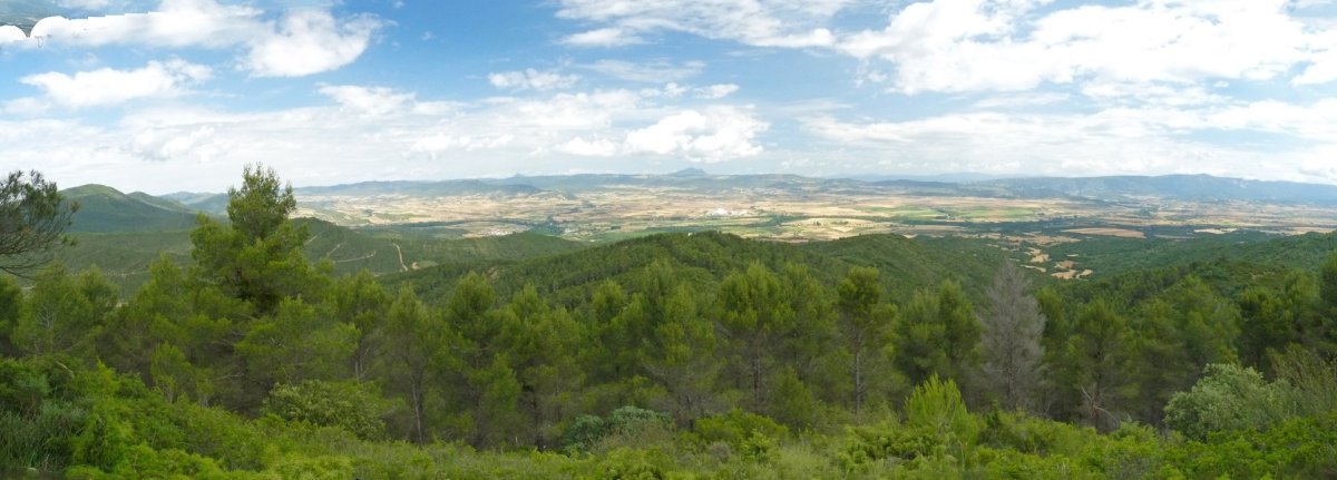 Ikuspegi zabalak gailurrera iriitsi aurretik