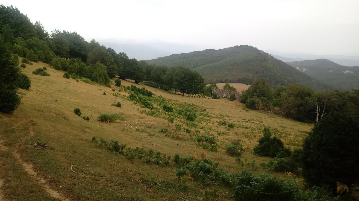 Borrokoxko (1395m) tontorraldean