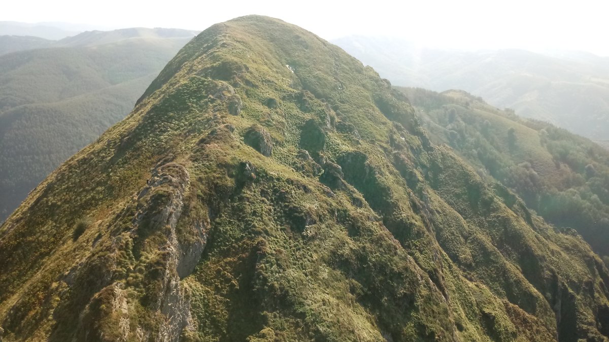 Erroilbide (837m) Txurrumurru tontorretik