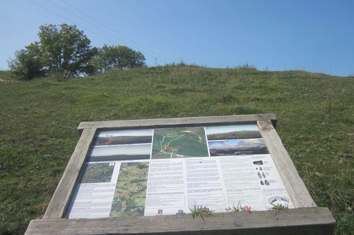 Túmulo Llano de la Cerroja 2  (Septiembre 2020)