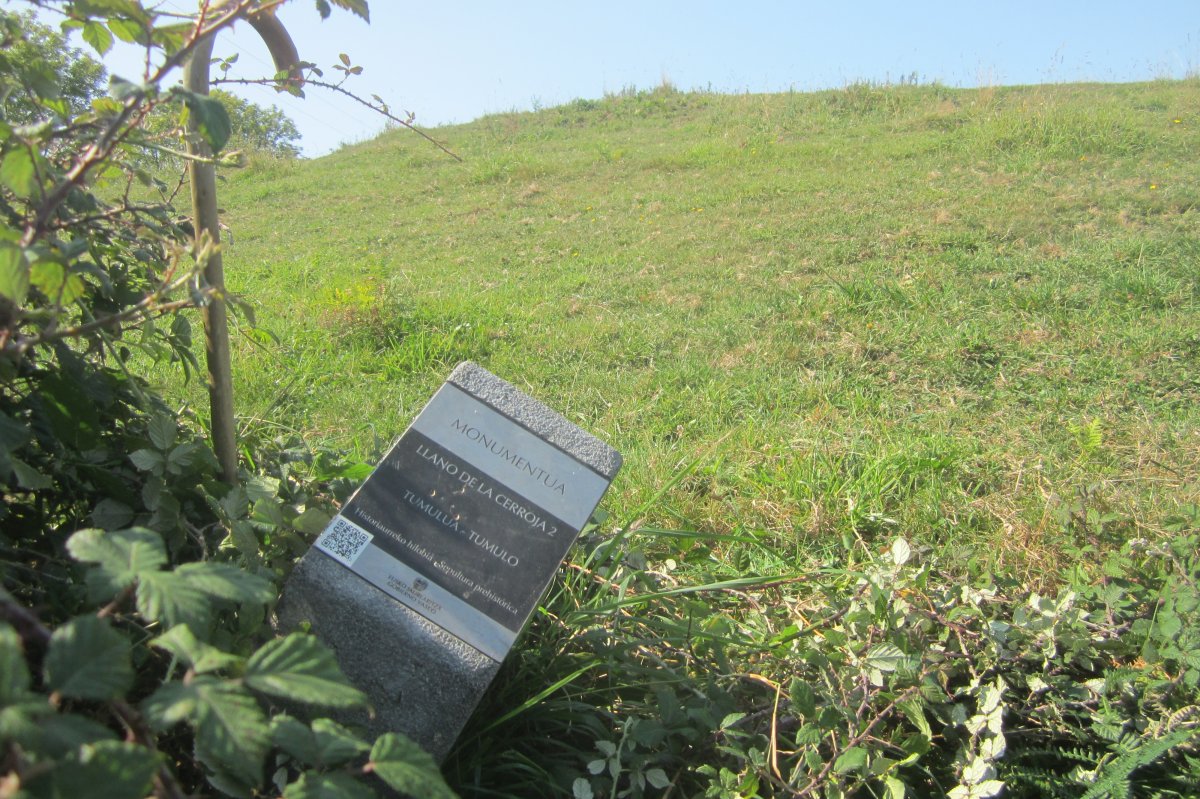 Túmulo Llano de la Cerroja 2  (Septiembre 2020)