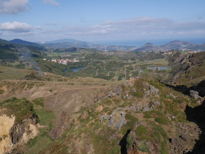 Mendibildik Zugaztieta aldera ikuspegia