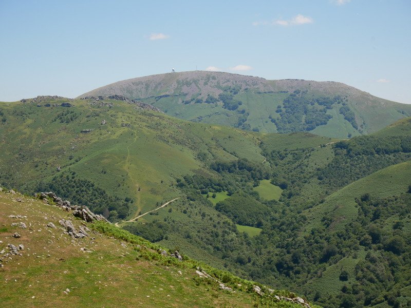 Artzamendi Soporroko tontorretik ikusita