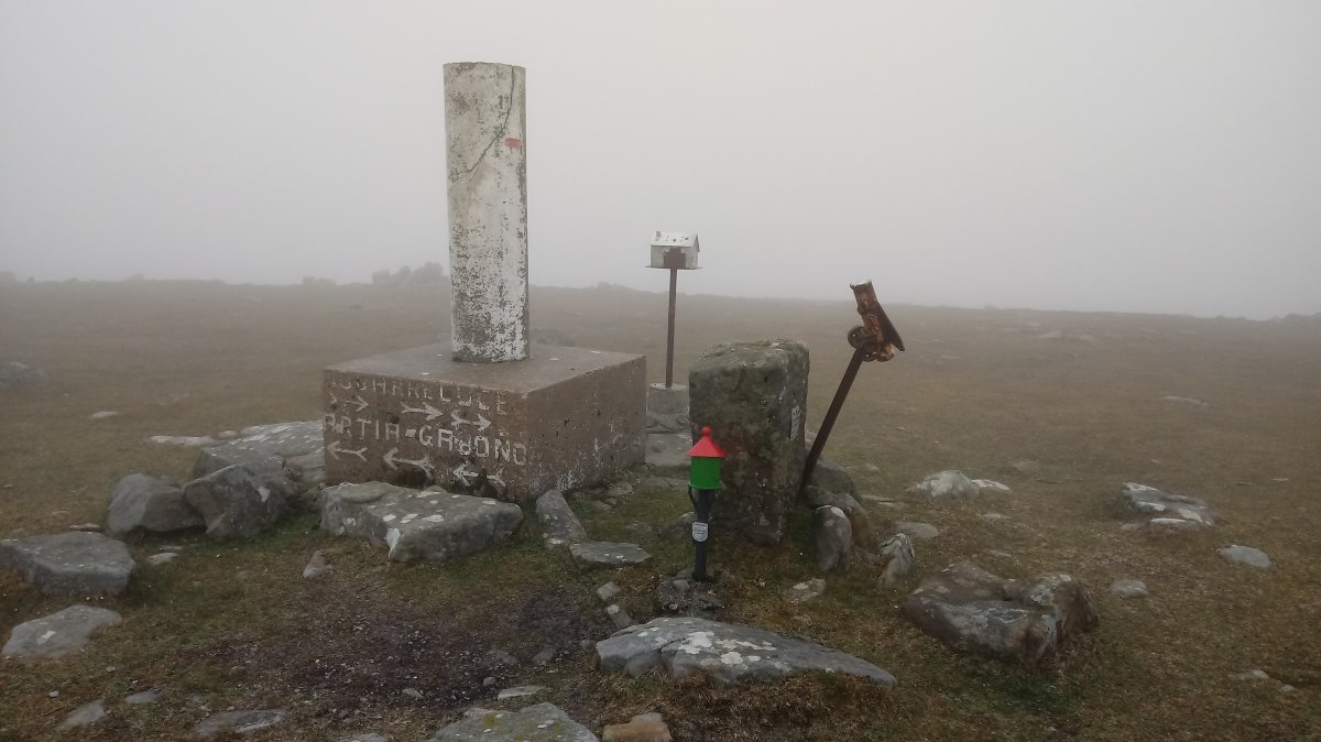 Aumategi (1192m) tontorra