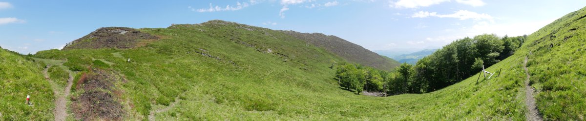 Monaxketa Orraita lepoaren ingurutik (GR bidea)