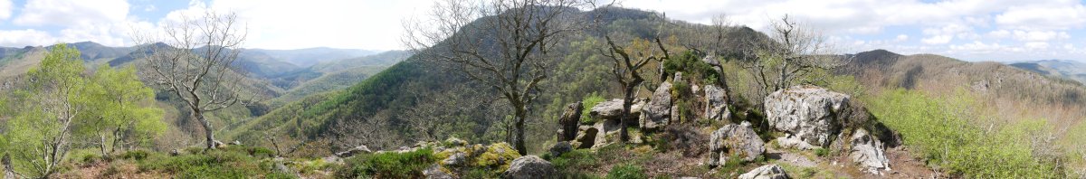 Arrisoraiko Harkaitzeko panoramika