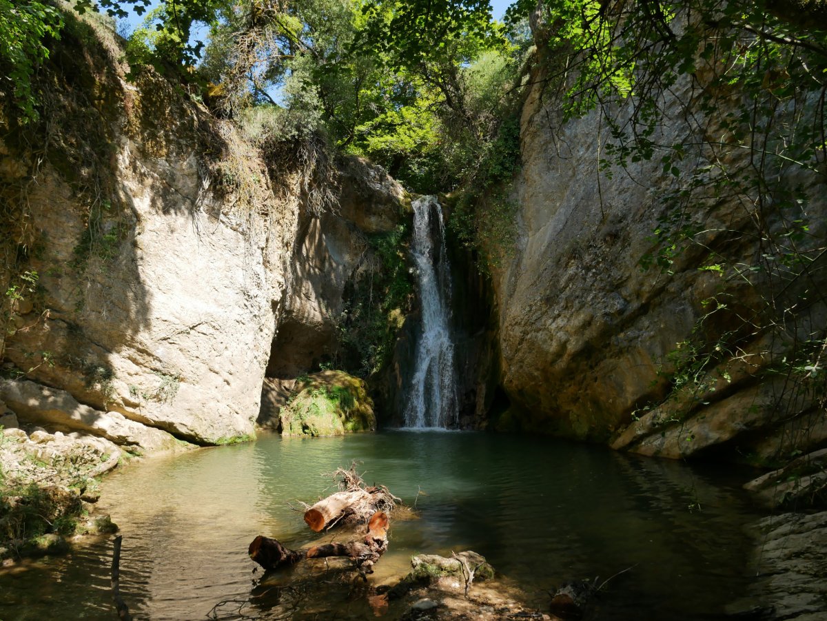 Errotaren aldameneko urjauzia, Oteo