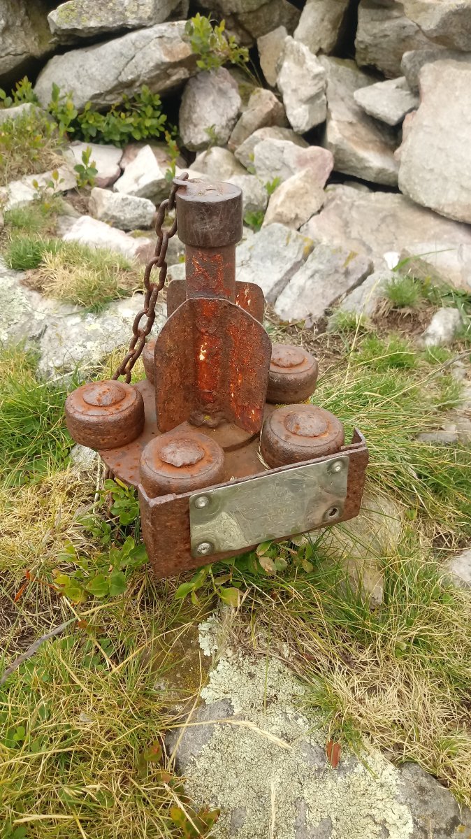 Okoro (1259m) tontorreko postontzia