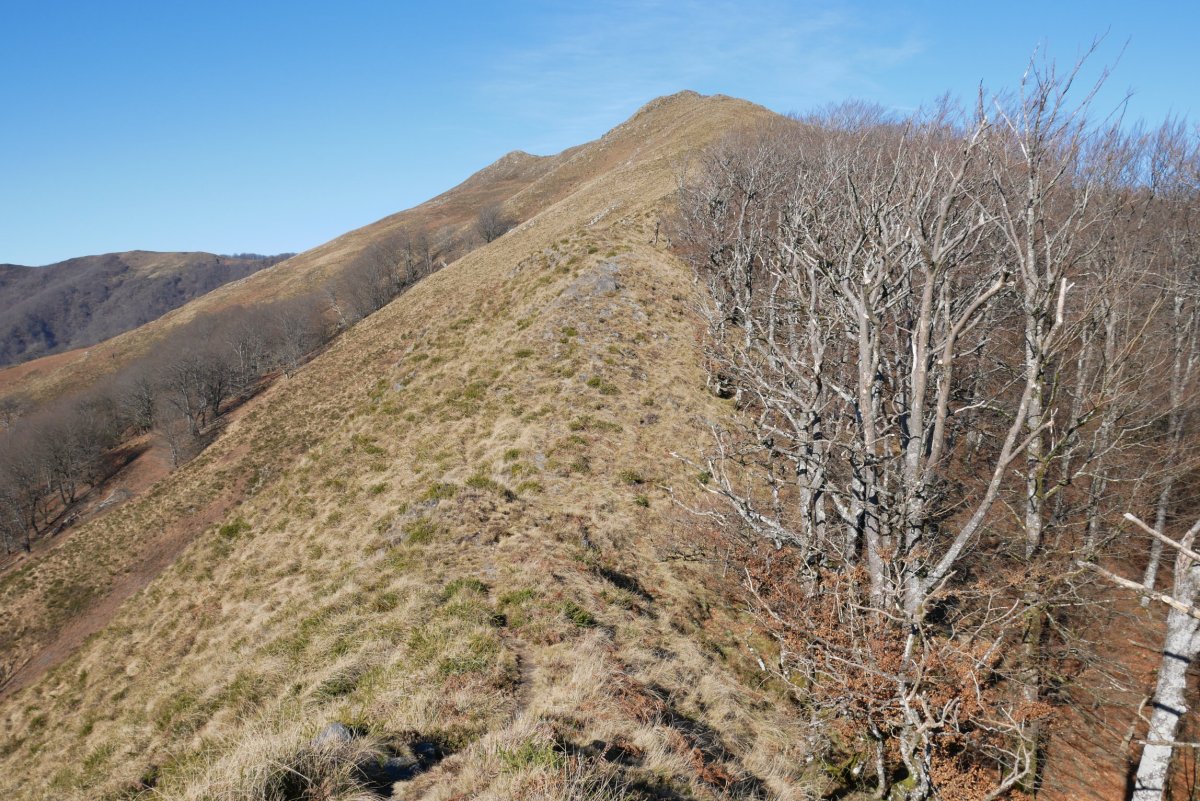 Ekaitza: Hegoaldeko bizkarreko igoera