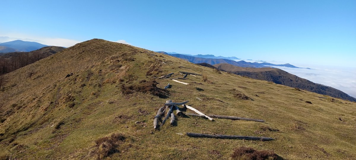 Arainburu (1054m) azken metroak