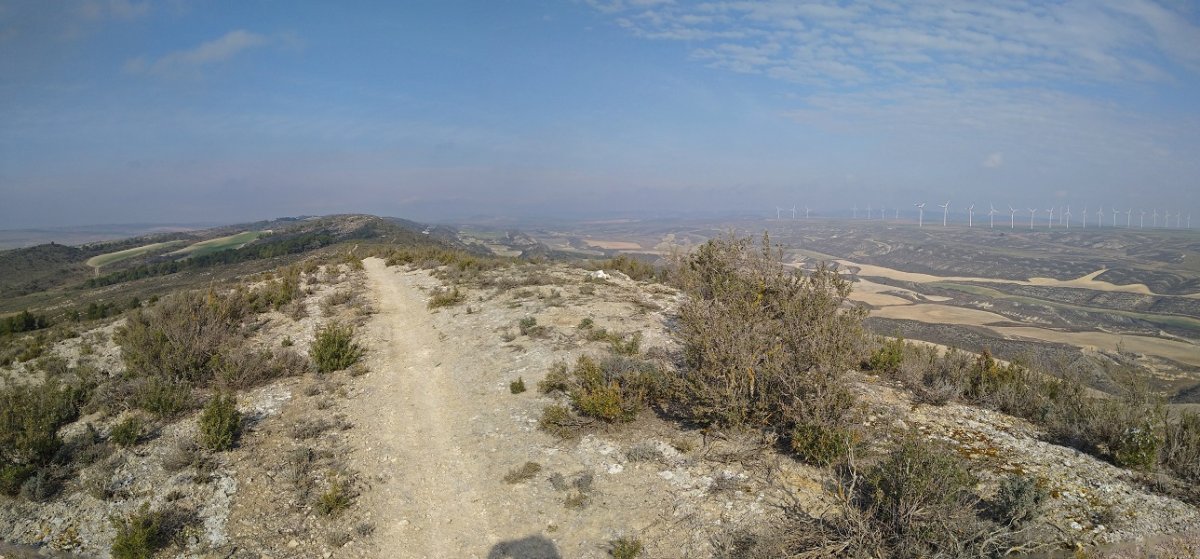 Gainaldean zeharreko bidea