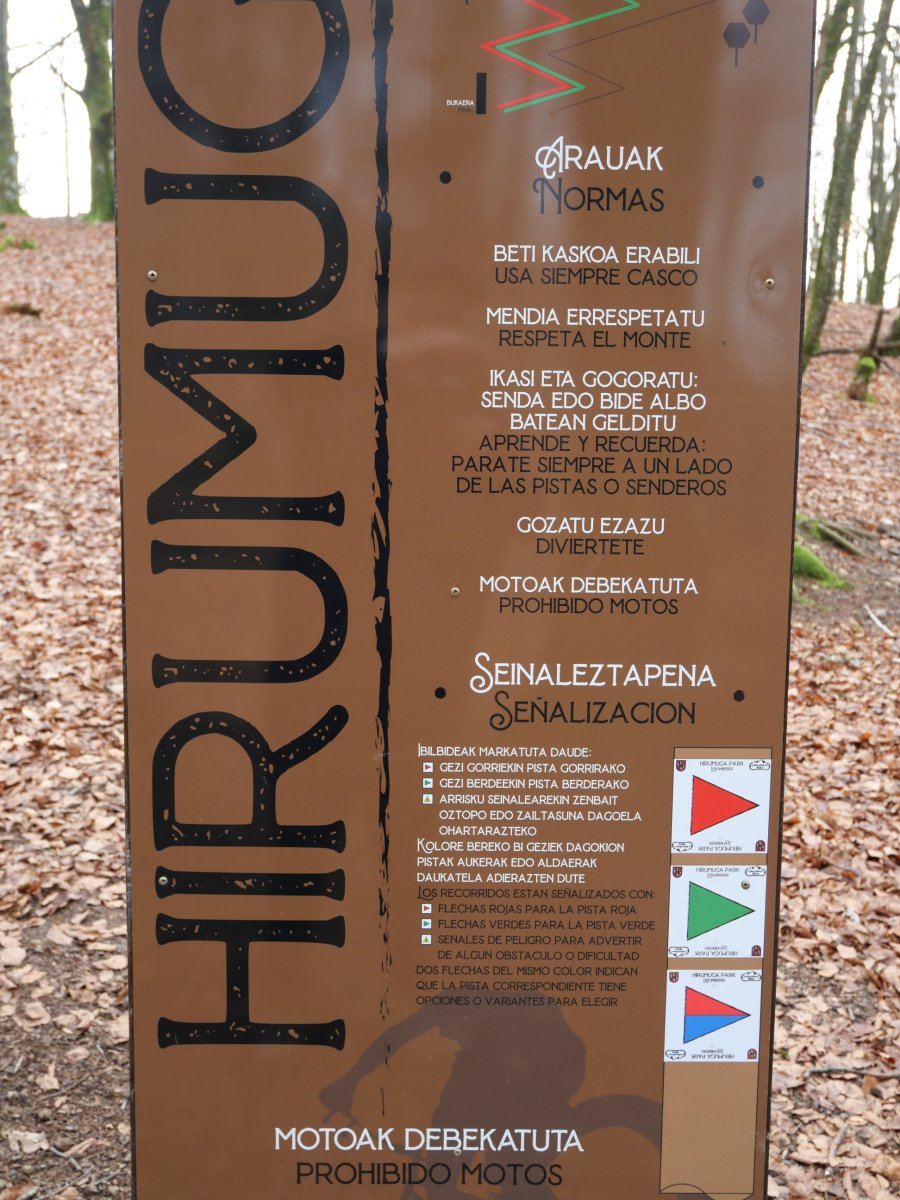 Hirumugako Bike Park panela, Basakaitz