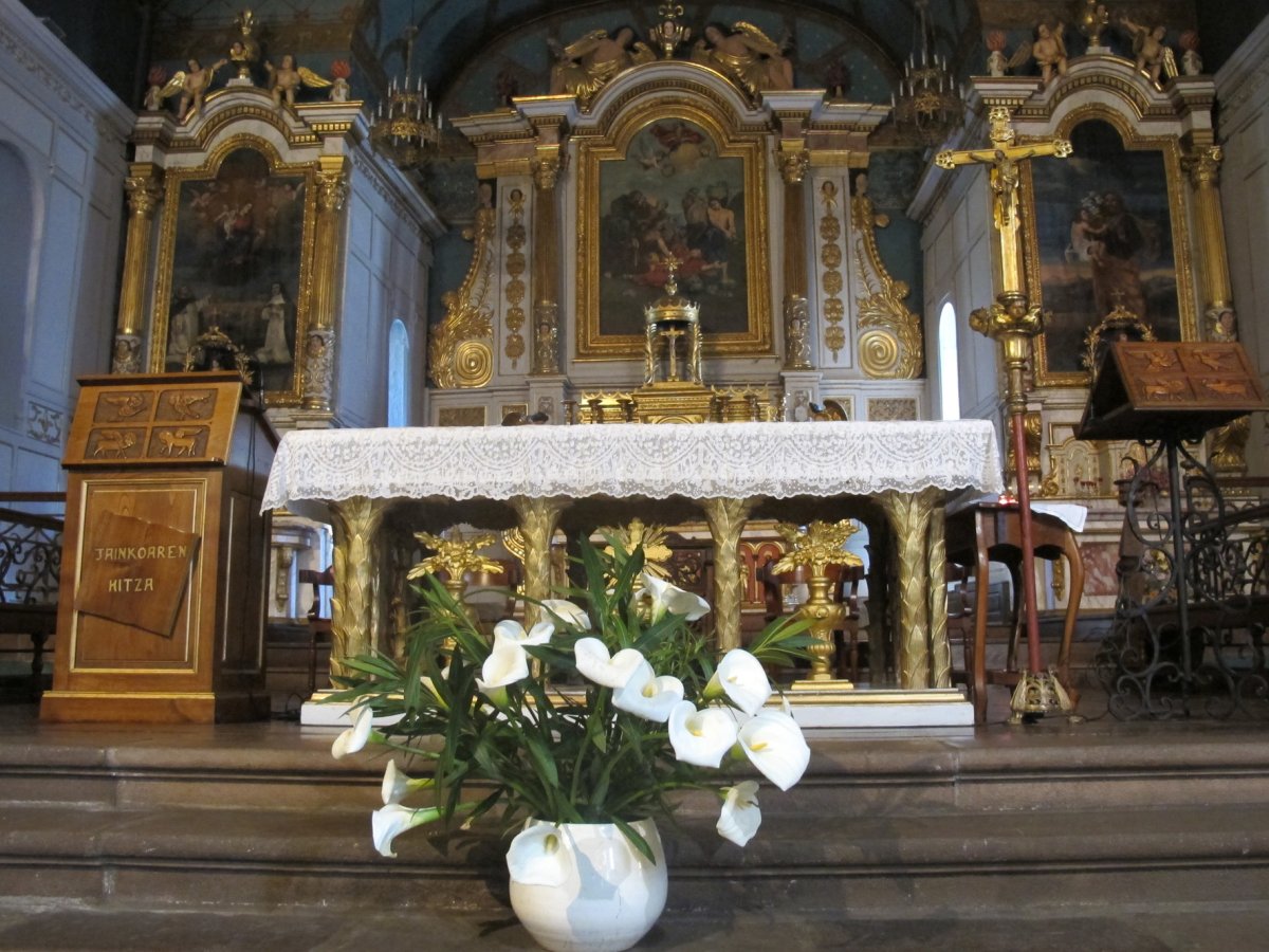 San Esteban eliza, Baigorri