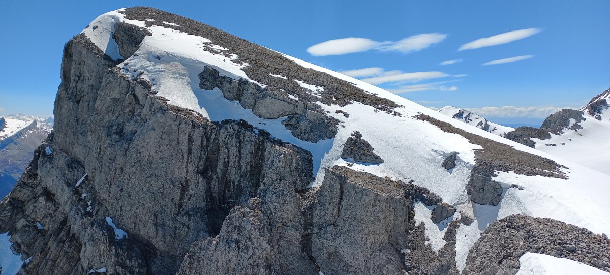 Alano Ertza (2357m) gandorreko azken zatian