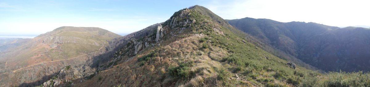 Faalegi mendebaldeko bizkarretik