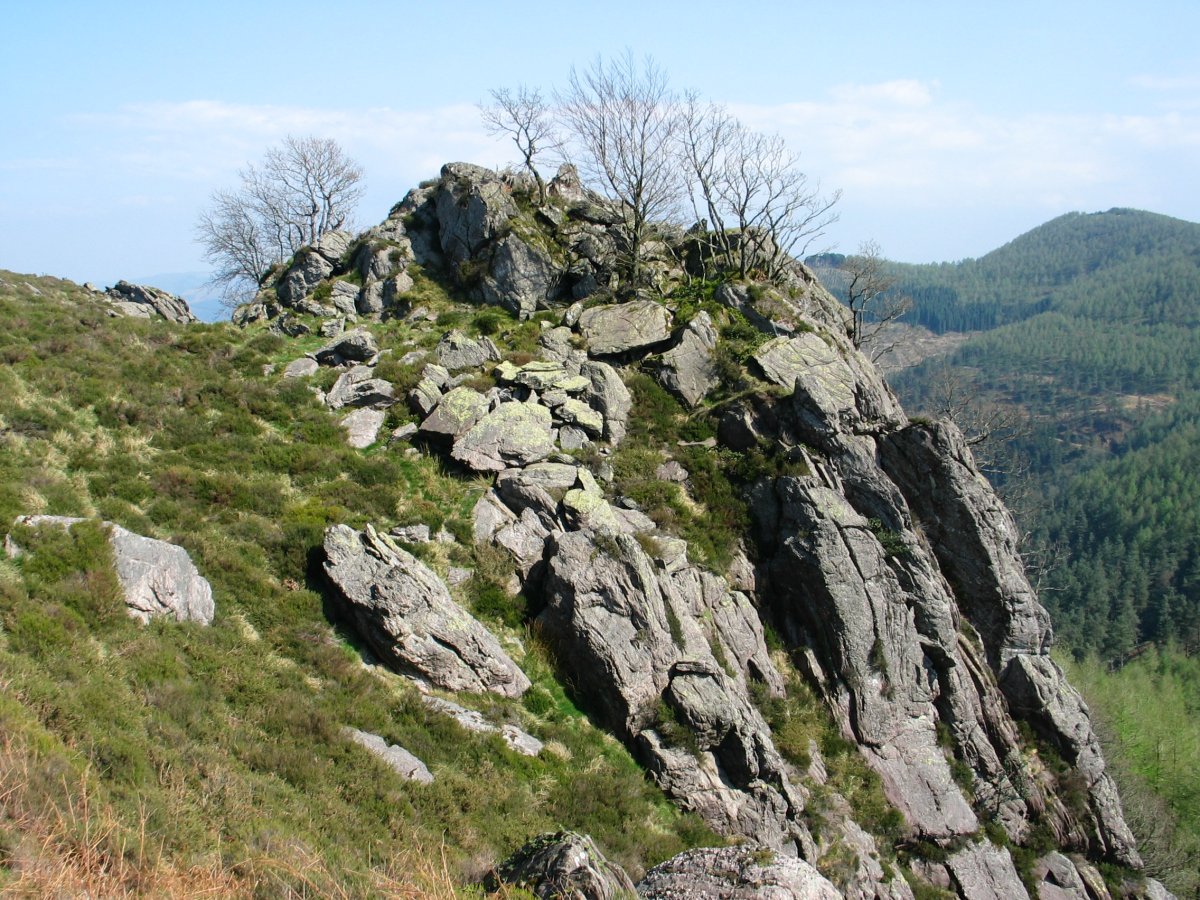 Tontorraren inguruko beste muino harritsu bat