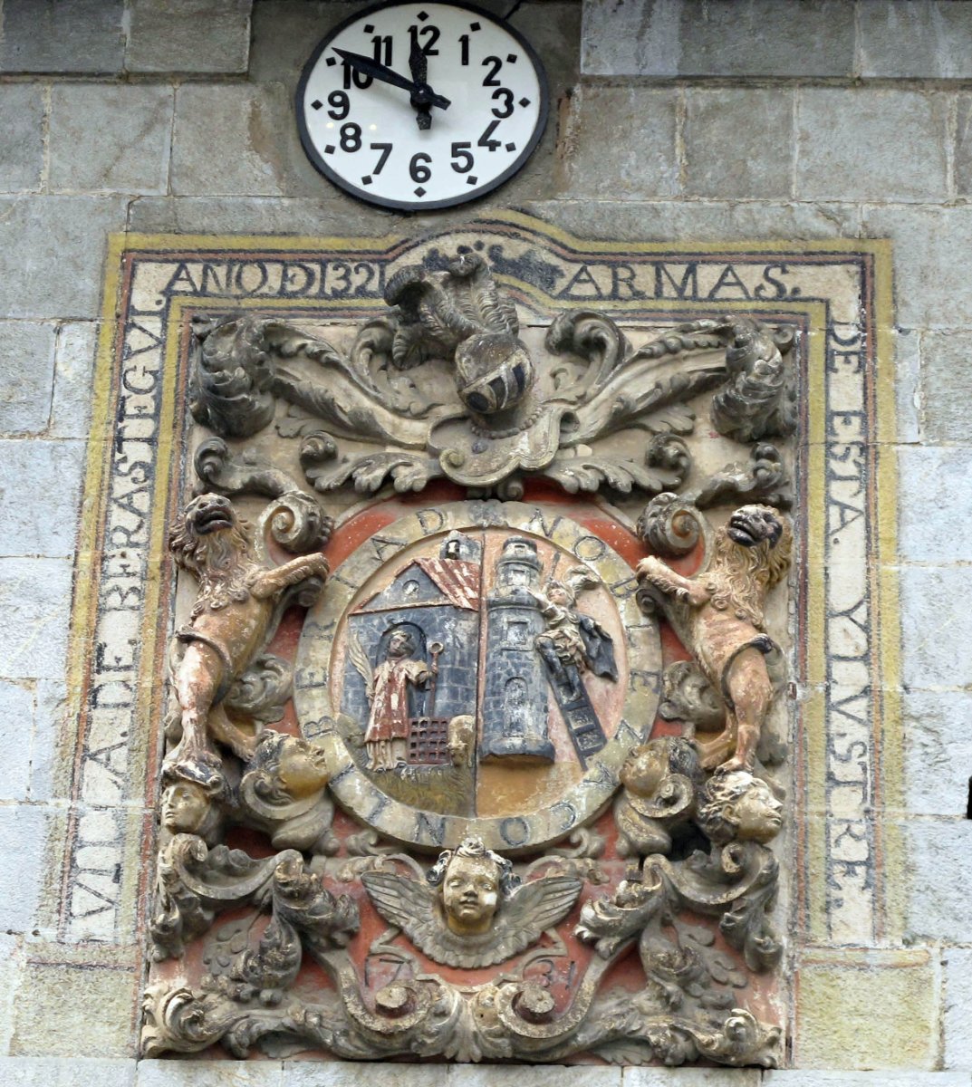 Udaletxeko armarria, Berastegi