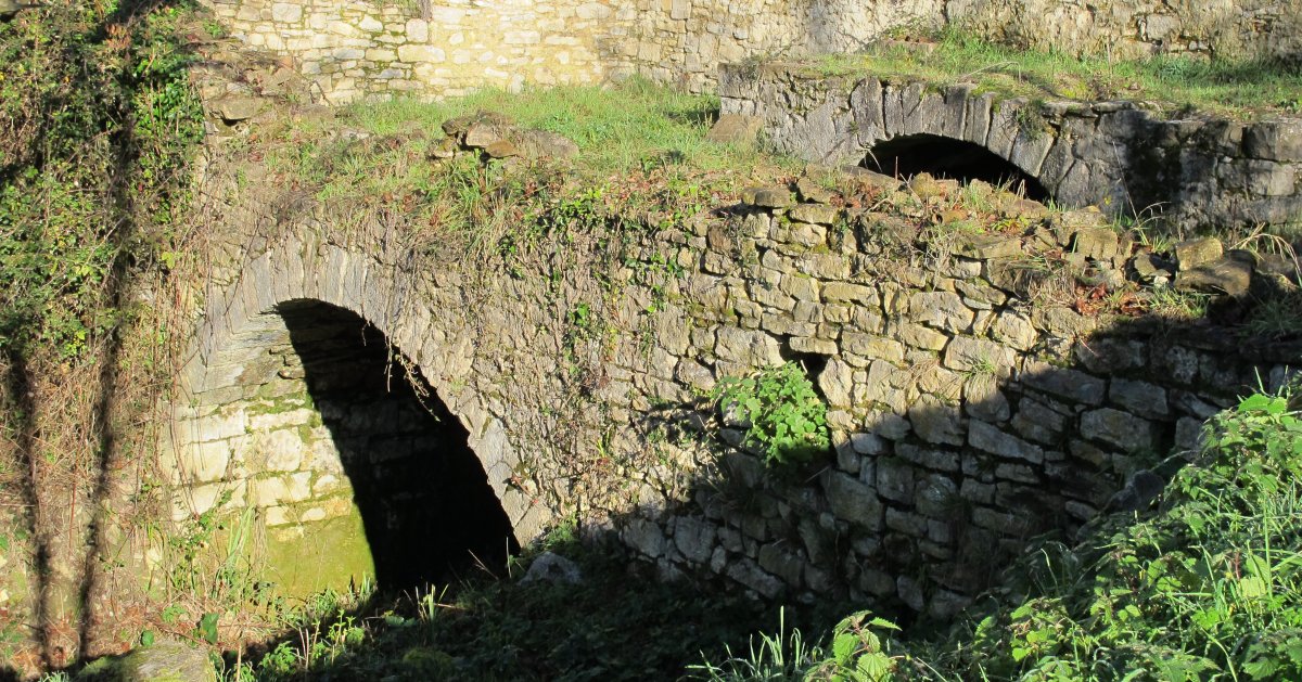 Oskotzko errotaren hondakinak, Oskotz-Imotz