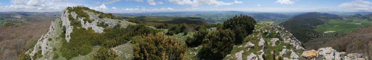 Etxauriko Haitza, tontorra eta 360ºko panoramika
