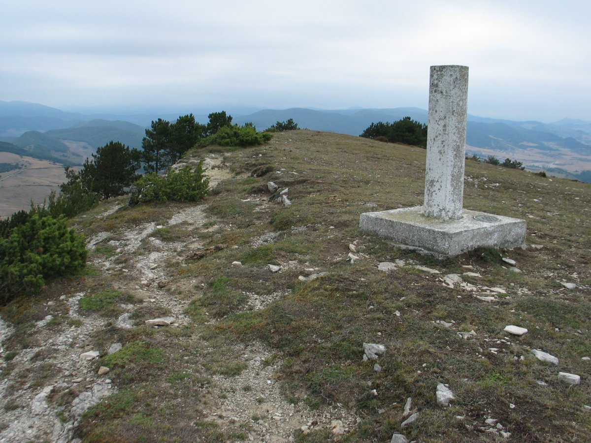 Erpin geodesikoa Mintxegi tontorrean