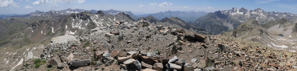 Bacias tontorra eta Brazato, Garmo Negro eta Infierno urrutian
