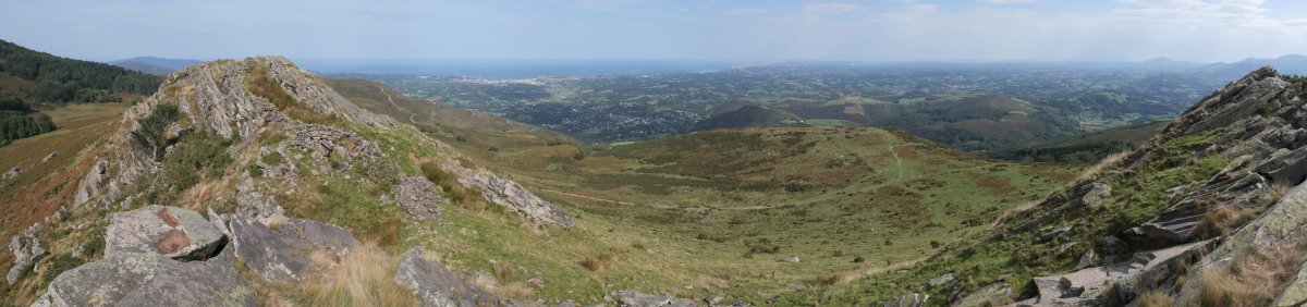 Altsangako iparraldeko panoramika