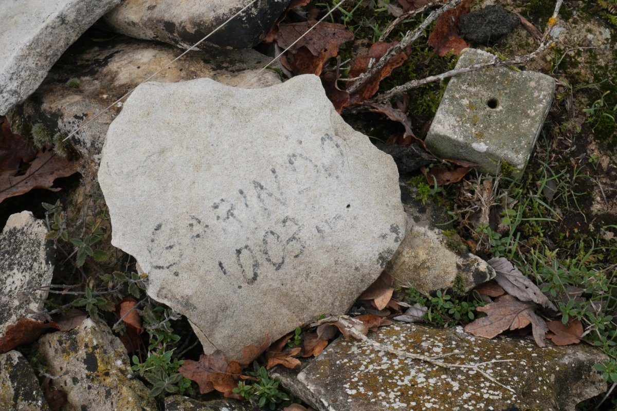 Garindo tontorra, tako geodesikoa eta izena