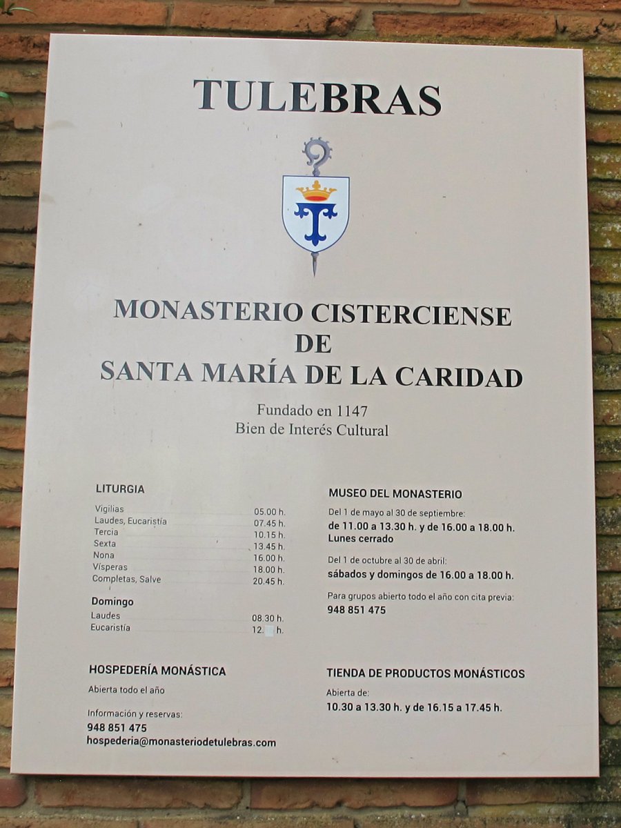 Santa María de la Caridad monastegia, Tulebras