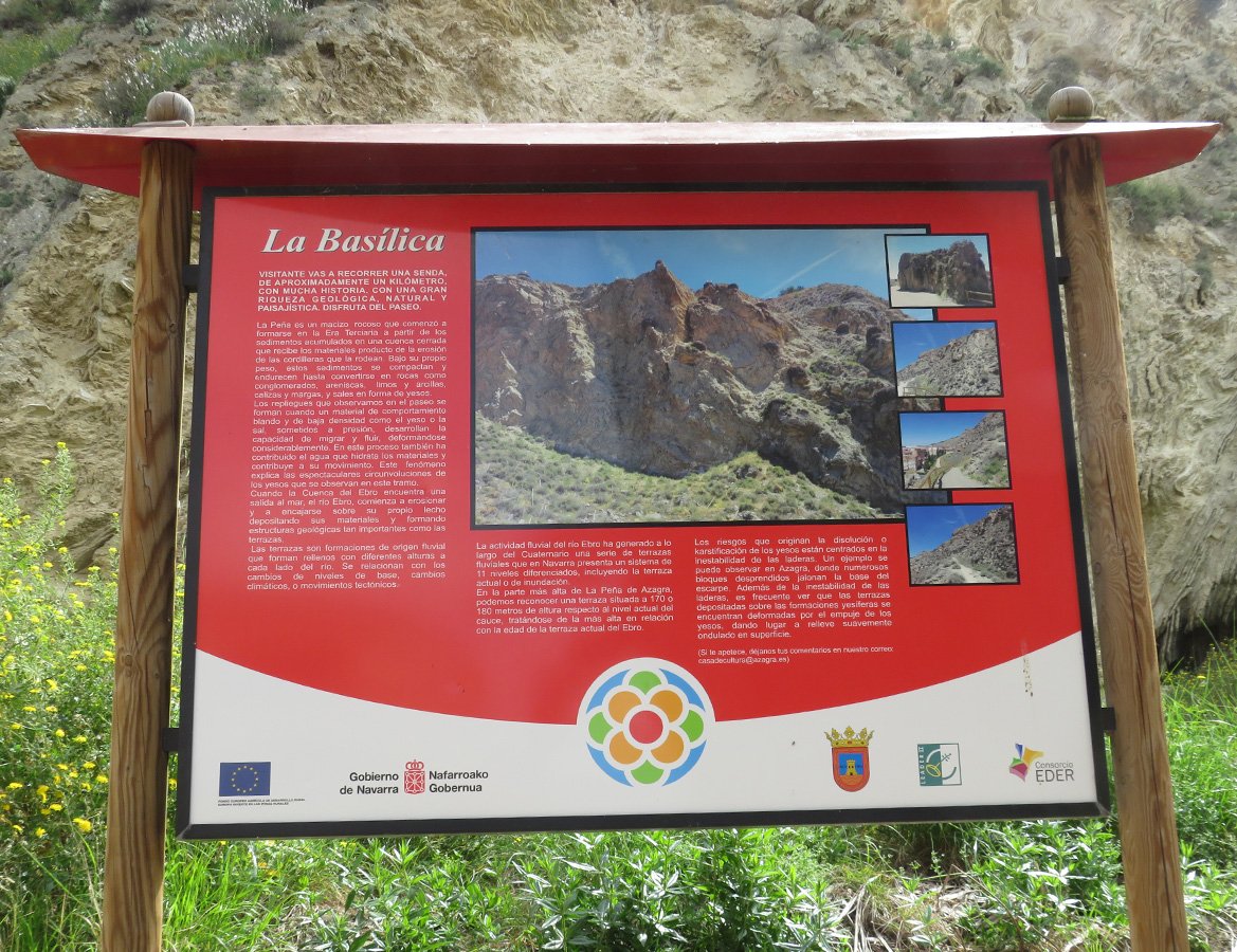 La Basílica ibilbidea, Azagra
