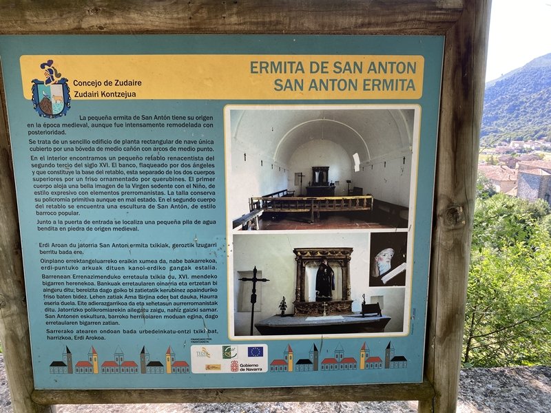 San Anton Ermita. Ameskoabarren (Zudaire)