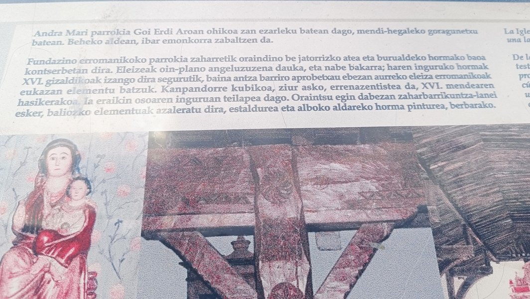 Andra Mari Eliza. Lemoiz (Urizar)