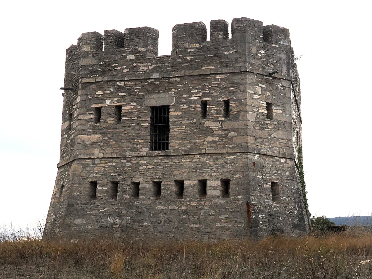 Vallagüen dorrea, Iruña Oka