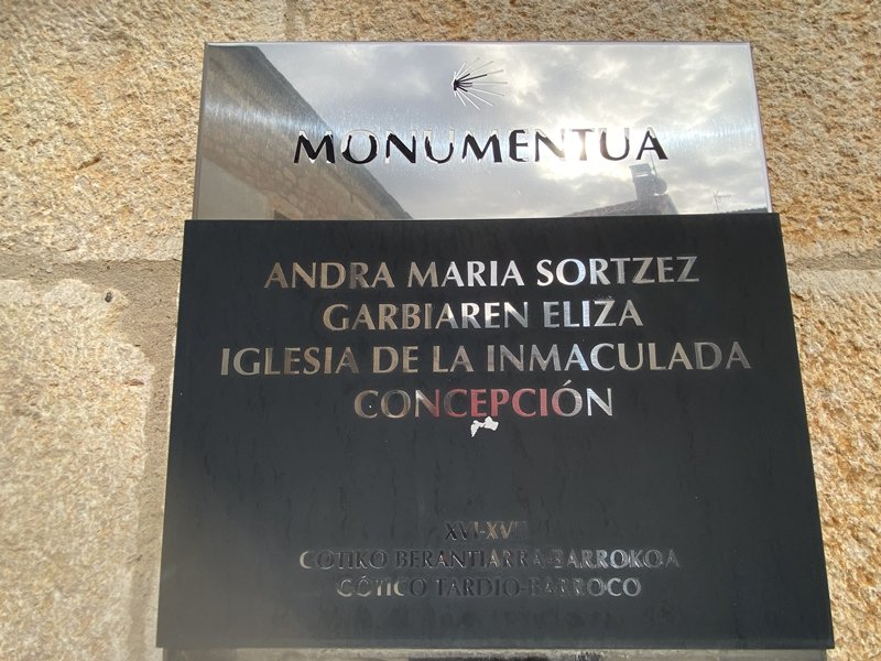 Andra Maria Sortzez Garbiaren Eliza. Bastida (Buradon Gatzaga)