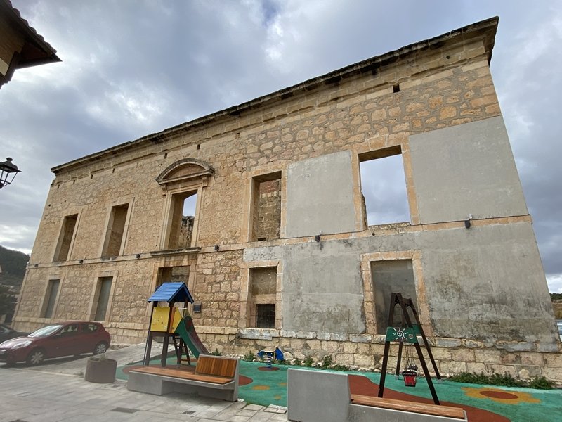 Oñatiko Kondeen Jauregia. Bastida (Buradon Gatzaga)