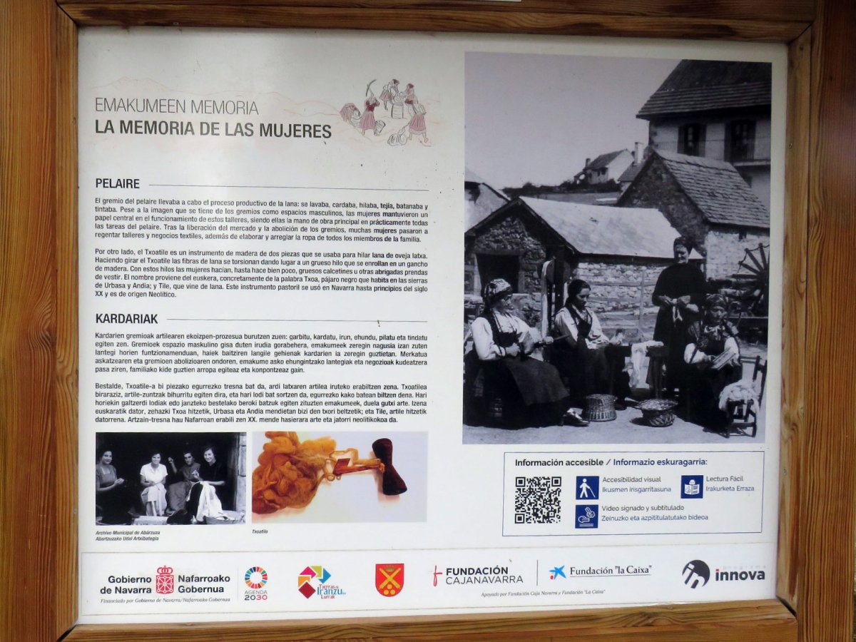 Emakumeen Memoria, Abartzuza