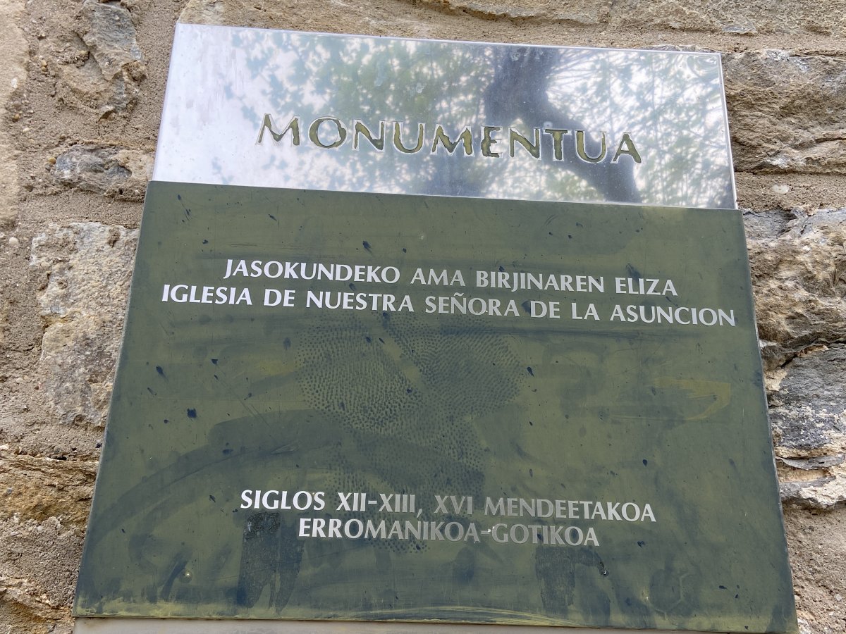 Jasokundeko Ama Birjinaren Eliza. Gasteiz (Lasarte)