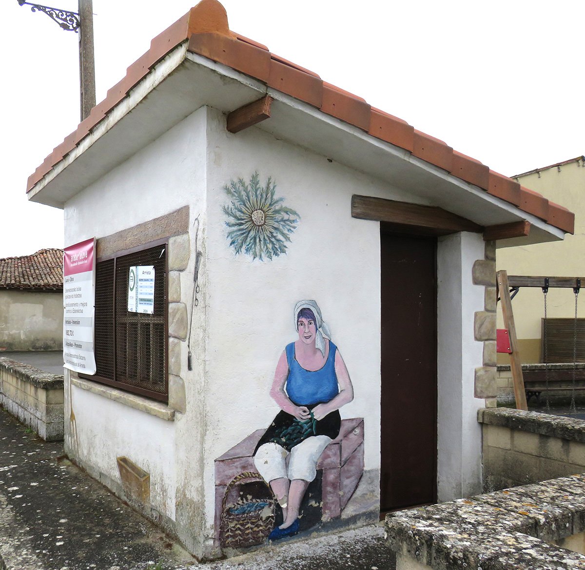 Baskula kasetako margoa, Arrieta Iruraitz-Guna