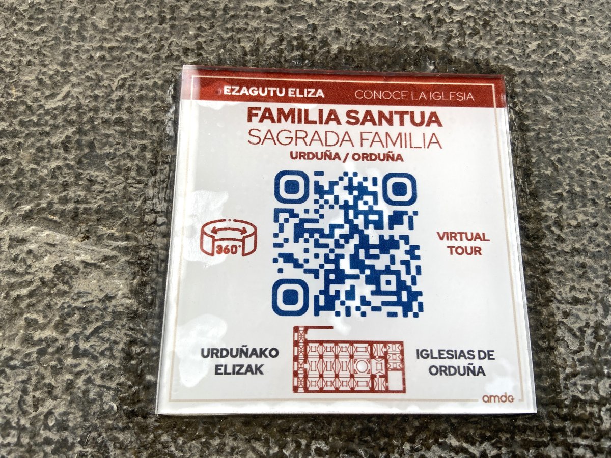 Sagrada Familia Eliza. Urduña