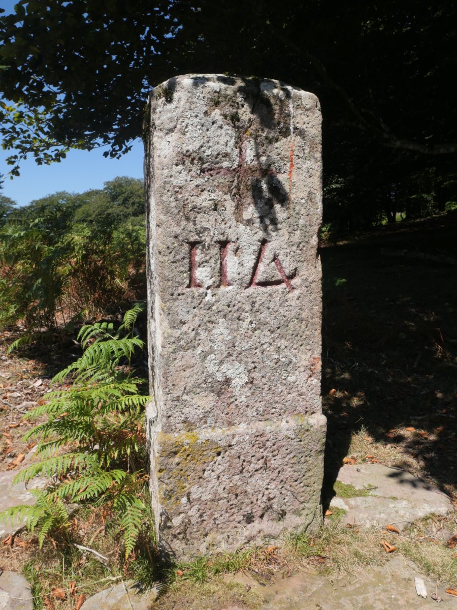 114. mugarria Pagozelaiko lepoan