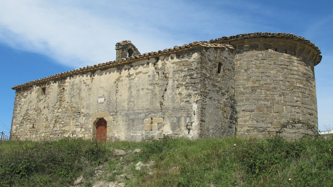 Santa Colomba ermita, Meotz-Longida