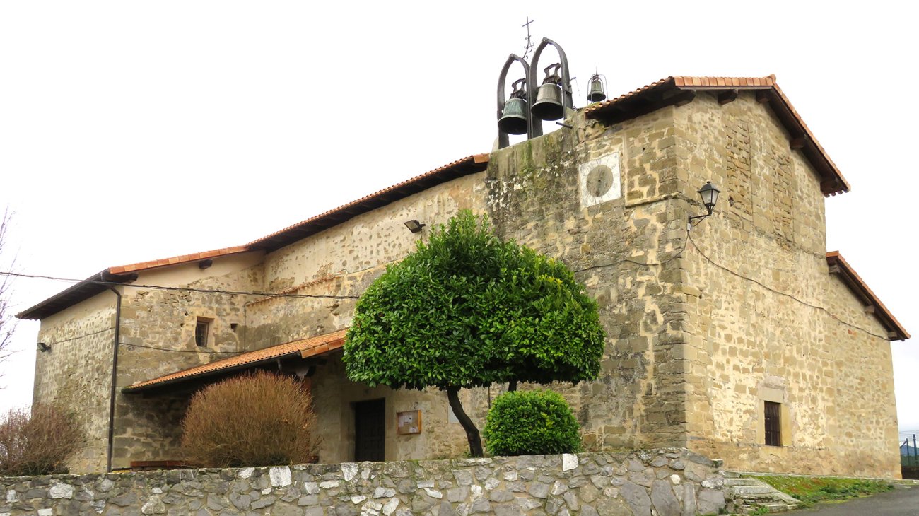 San Juan Bautista eliza, Manzanos-Erriberabeitia